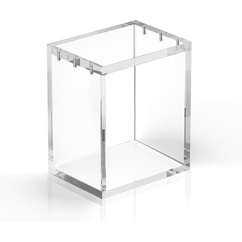 TEMU Acrylic Magnetic Case For Booster Bundles And Tcg Boxes, 5mm Thick Stackable Protective Case With Secure Magnetic Closure, Display Storage For Card Game Packs
