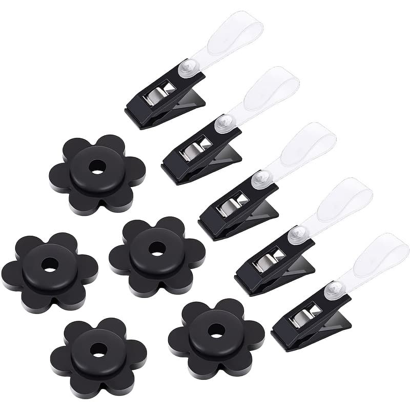 TEMU A Versatile Wind-resistant Clip For Garden Flags - A Sturdy Flagpole Accessory Featuring A , Ideal For Outdoor Settings