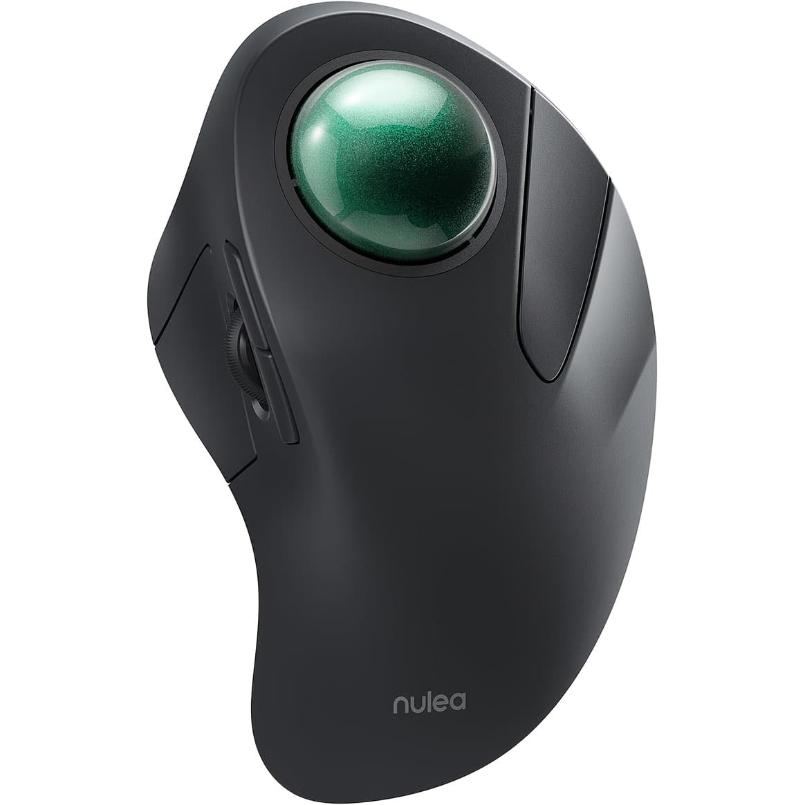TEMU Nulea Wireless Ergonomic Trackball Mouse, Rechargeable, Bt Rollerball Mouse, 44mm Index Finger Trackball, 5 Adjustable Dpi, Compatible With Pc, Laptop,