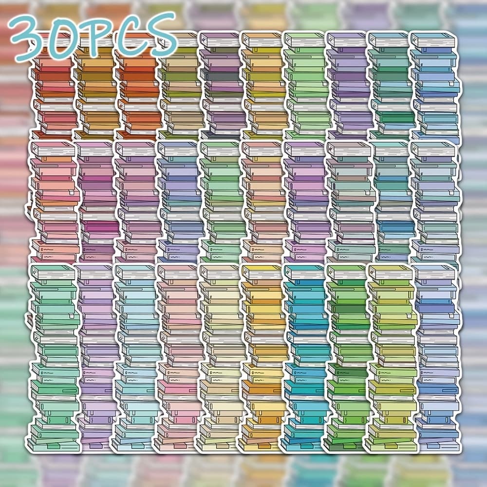 TEMU 30pcs Of Books Themed Bookmarks | Paper Decorative Cards For Reading, Labeling, Stationery Gifts For Book Club Readers, Birthday, Festival, Writers, , Teachers, Students