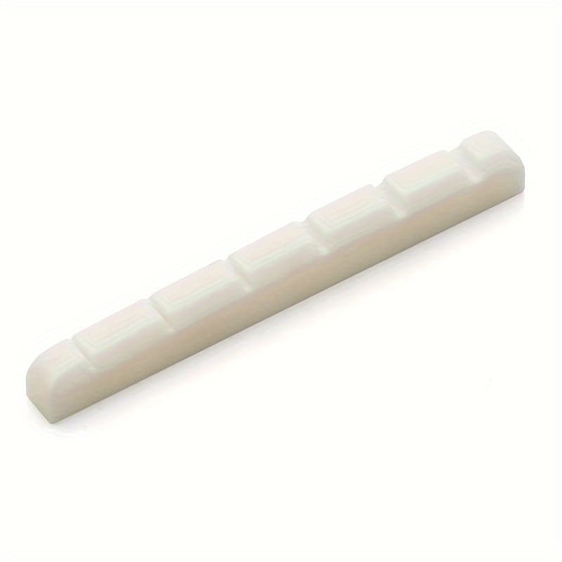 TEMU High-quality Electric Guitar 42/43mm Genuine Bone Nut Suitable For Electric Guitars