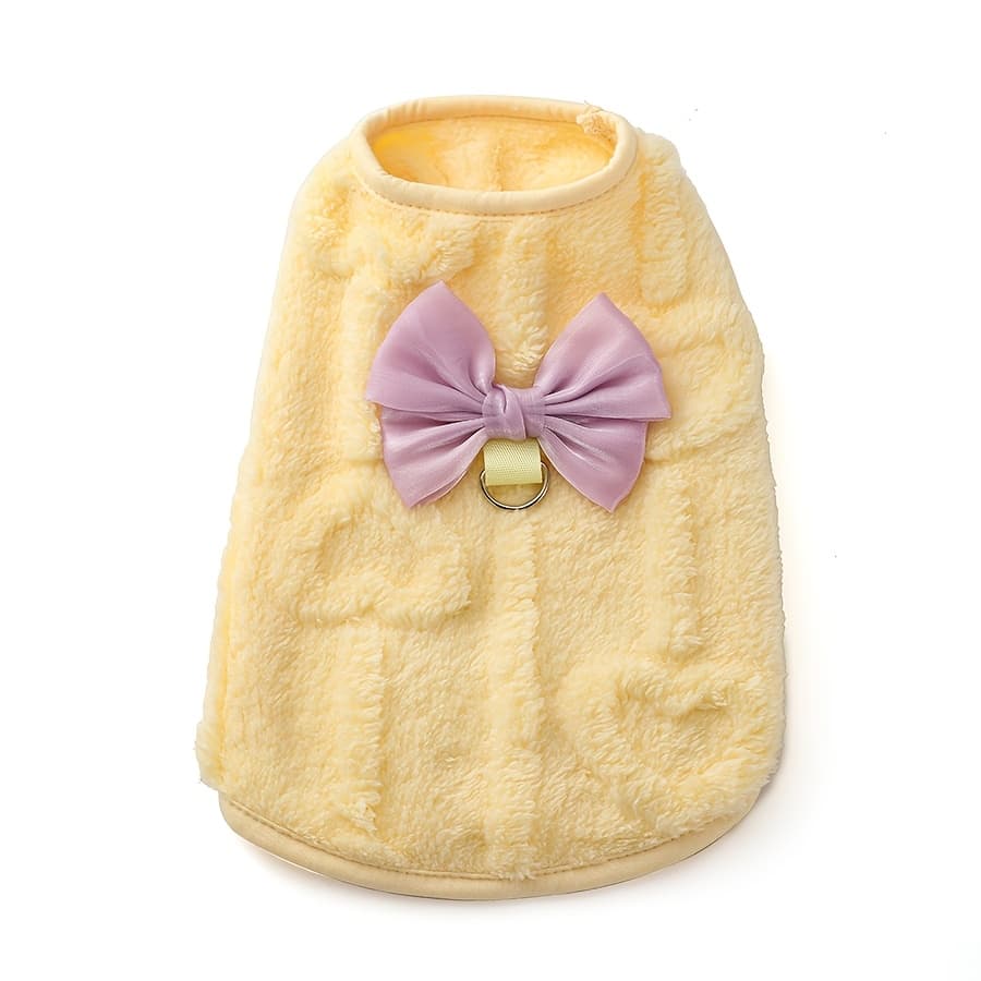 TEMU Dog Clothes In Autumn And Winter With Bow Ties. 2 Legged Clothes Are Warmer Than Of , Cats, Vests, And Pet Clothing