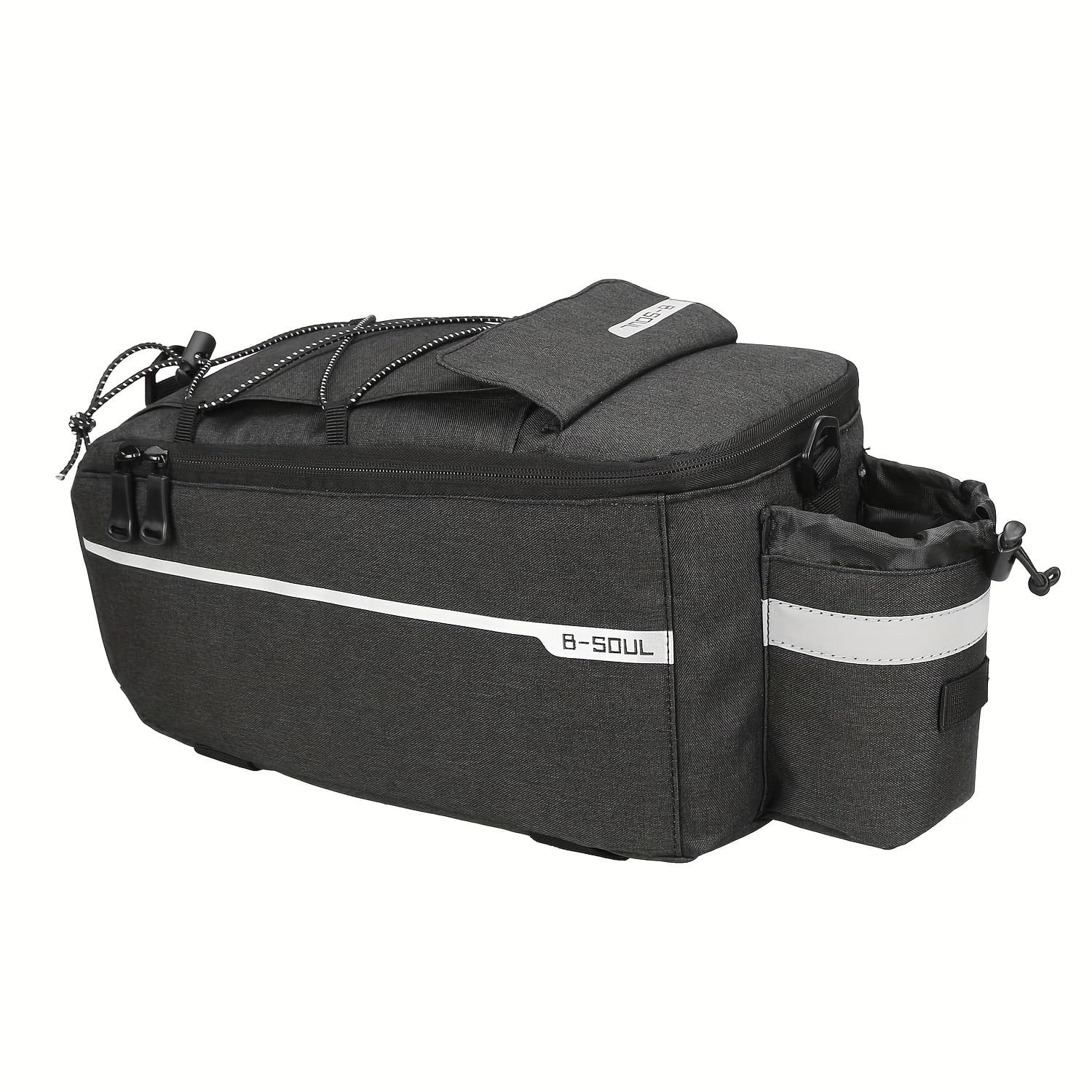 TEMU Bike Rear Pack, Bike Electric Folding Bike Riding Rack Bag, Backseat Bag, Cycling Equipment Supplies