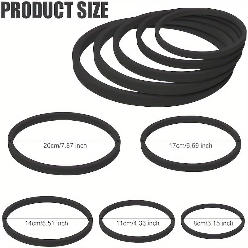 TEMU 5pcs Aquarium Floating Plant Rings, Foam Floating Plant Corral Fish Feeding Rings For Aquarium Food Rings, To Secure Floating Plant Food In , Black