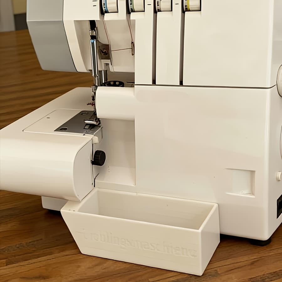 TEMU Storage Tray For 14sh754 - Collects Thread Ends And Fabric , And Seamlessly Integrates With 's Curved Design To Create And Integrated Workbench