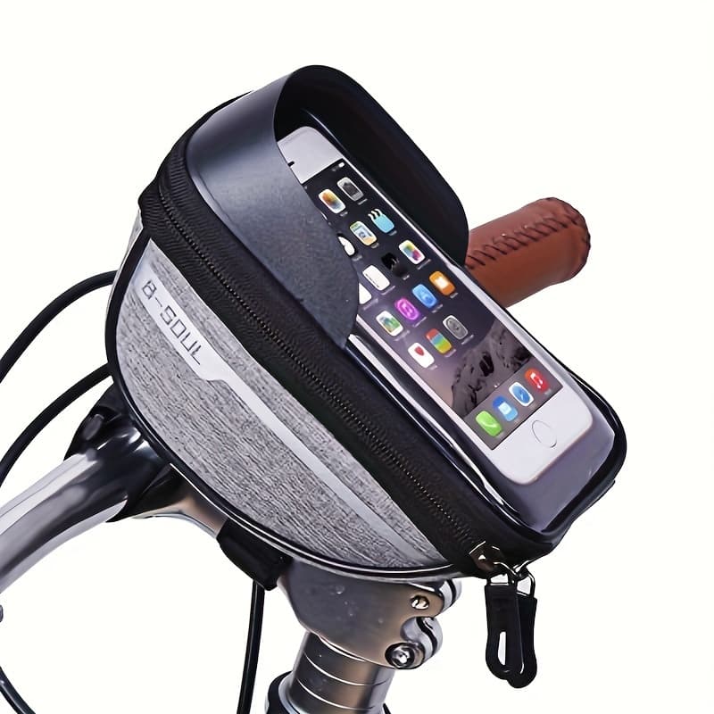 TEMU Bike This Bag Mountain Bike Riding Hat Screen Phone Bag