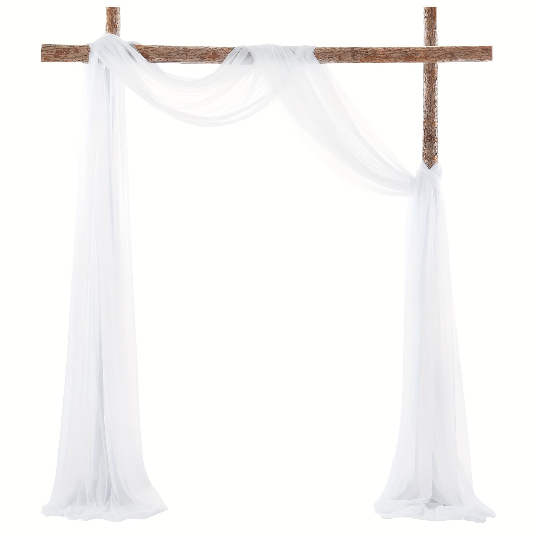 TEMU 1pc *315in Yarn Drapery Curtains Party Background Decoration Flutter Tape For Gender Reveal, Wedding, Birthday Party, Home Indoor And Outdoor Background Decoration