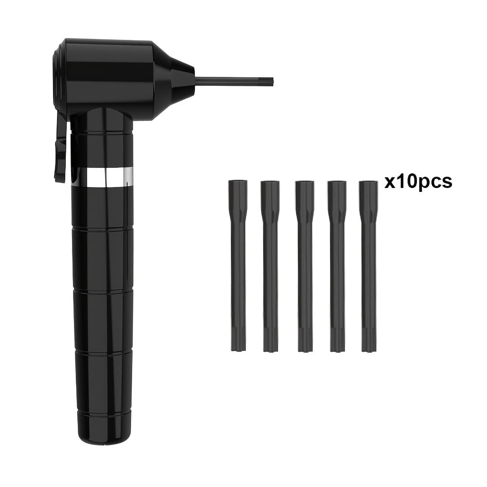 TEMU Inksoul Electric Tattoo Ink Mixer With 10 Stirring Sticks, Mixer For Painting Pigments - Aa Battery Powered