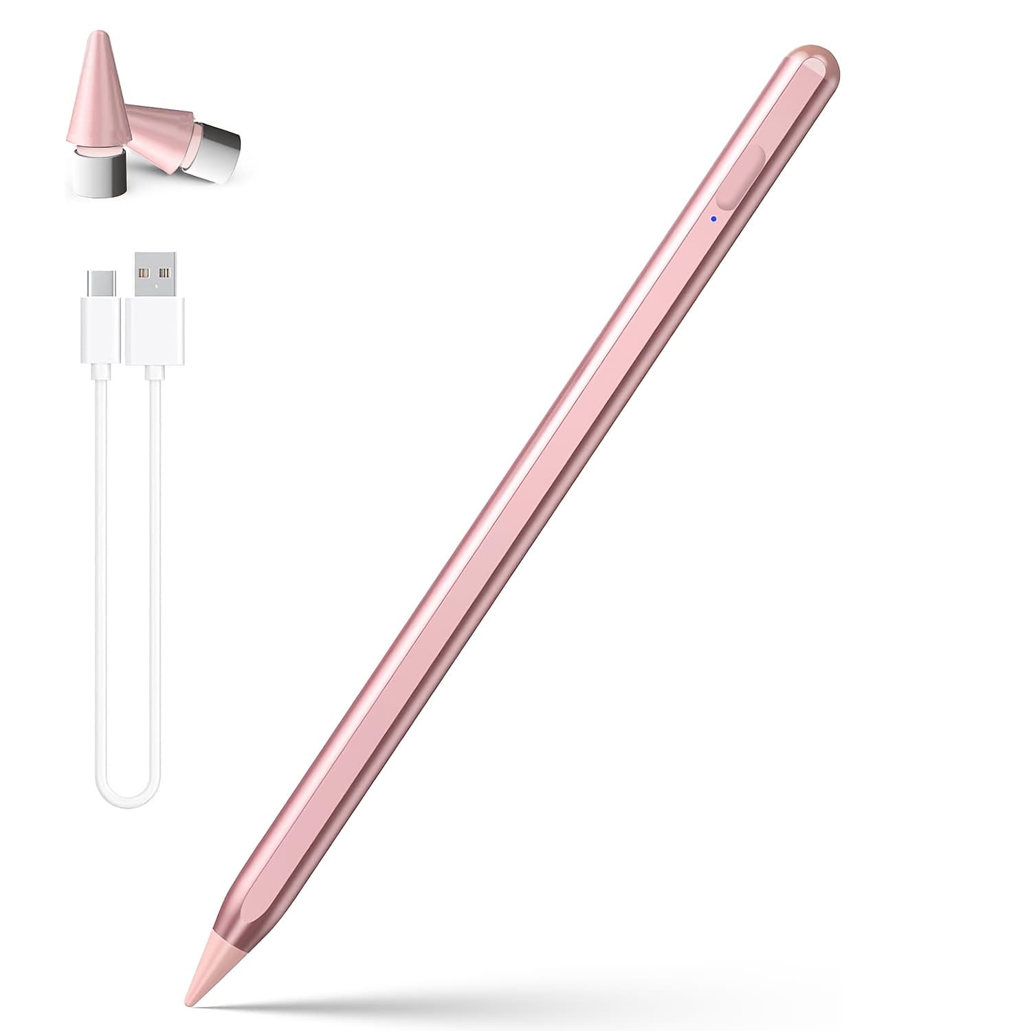 TEMU Stylus For Ipad With Palm And Fast Charging. Active Pencil Compatible With 2018-2026 For Ipad Pro 27.94/32.77 Cm, For Ipad Air 3/4/5, For Ipad 10/9/8/7/6, Mini Tablets