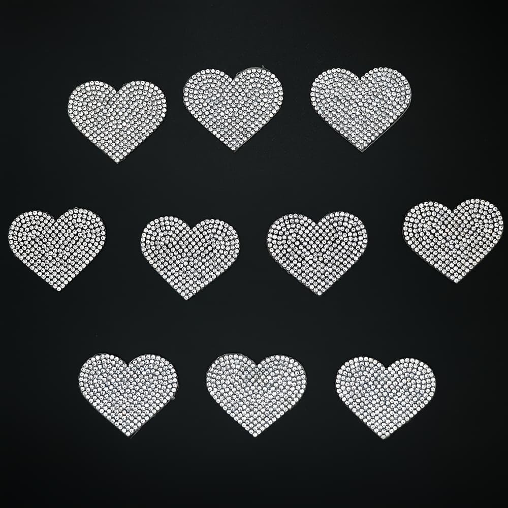 TEMU 10pcs Of Self-adhesive Stickers Suitable For Clothing, Shoes, Hats, Car Decorations, Phone Cases, And Projects