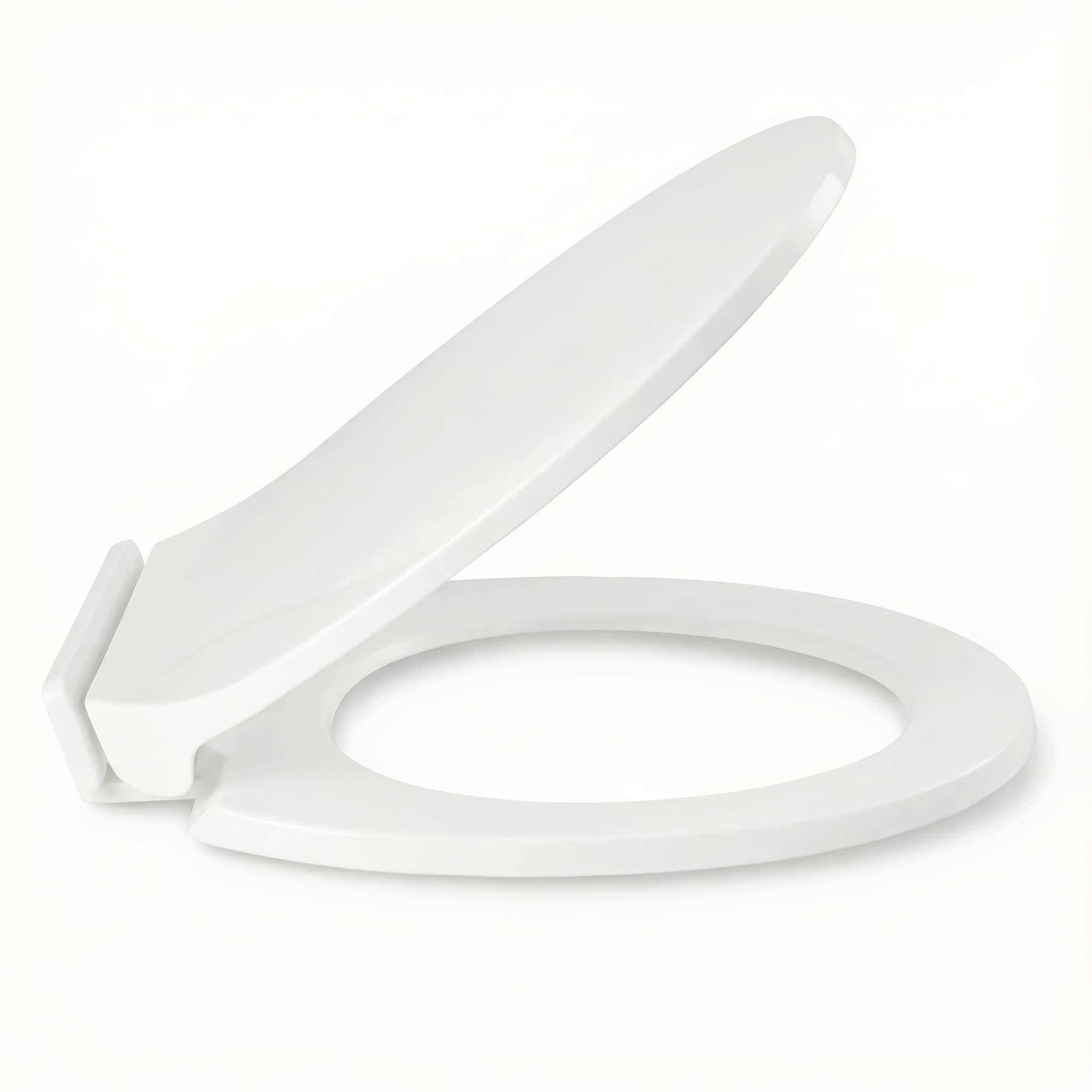 TEMU Toilet Seat Cover With Thickening For Household Use, Slow Lowering Toilet Seat Cover, Toilet Seat Cover Accessory, White