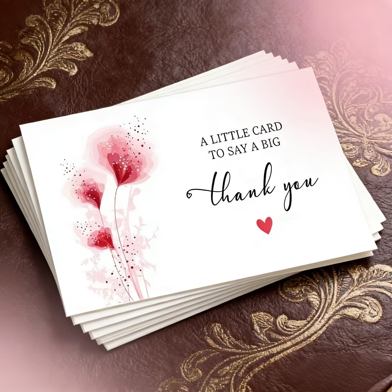 TEMU Enclosure Cards 52pcs Exquisite Thank You Cards - Suitable For , Father's Day, Business, Parties, Birthdays, Weddings, Gift Tags