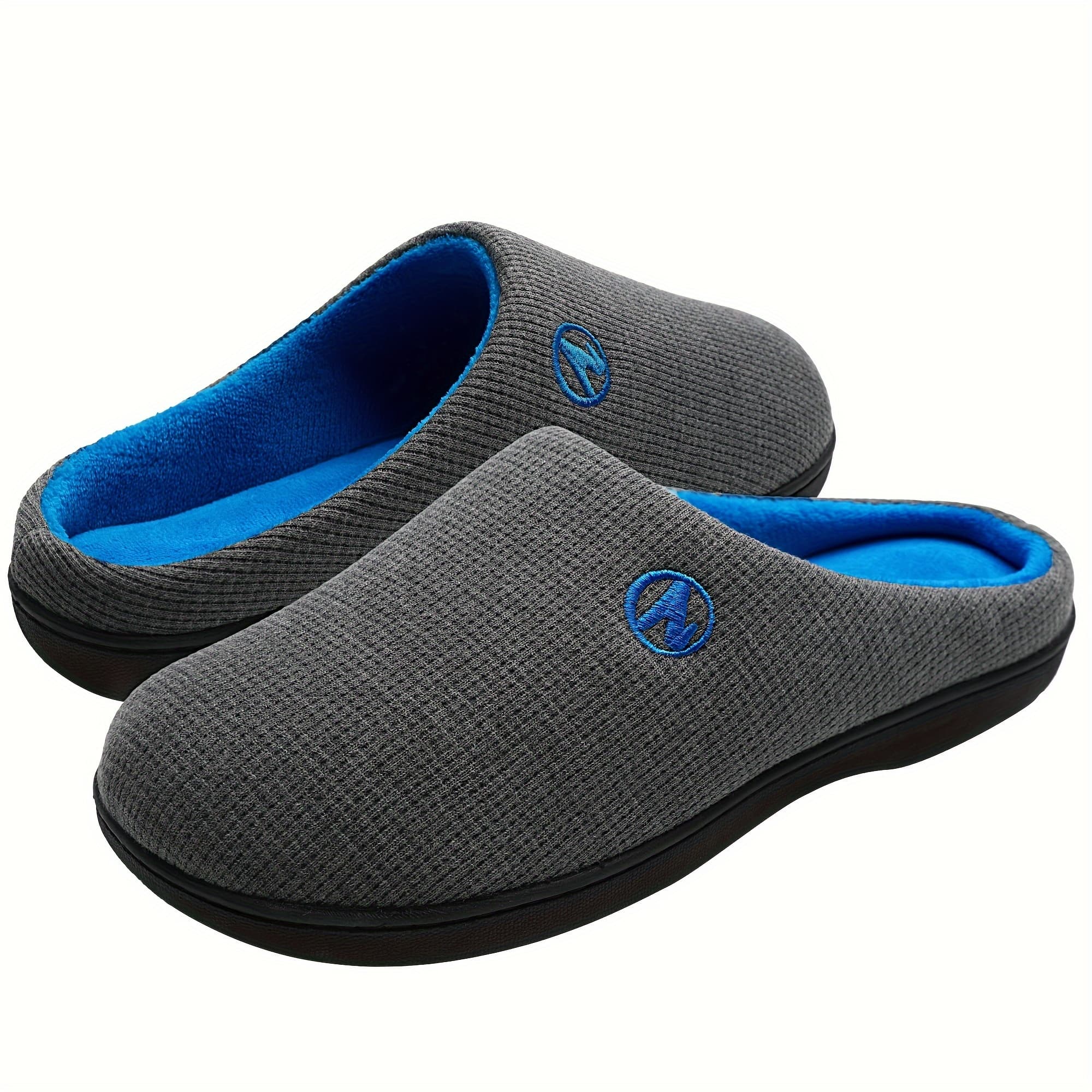 TEMU Homehot Men's Home Shoes Indoor And Outdoor Machine Washable, Comfortable Soft Memory Foam Outsole, Non-slip And Home Shoes
