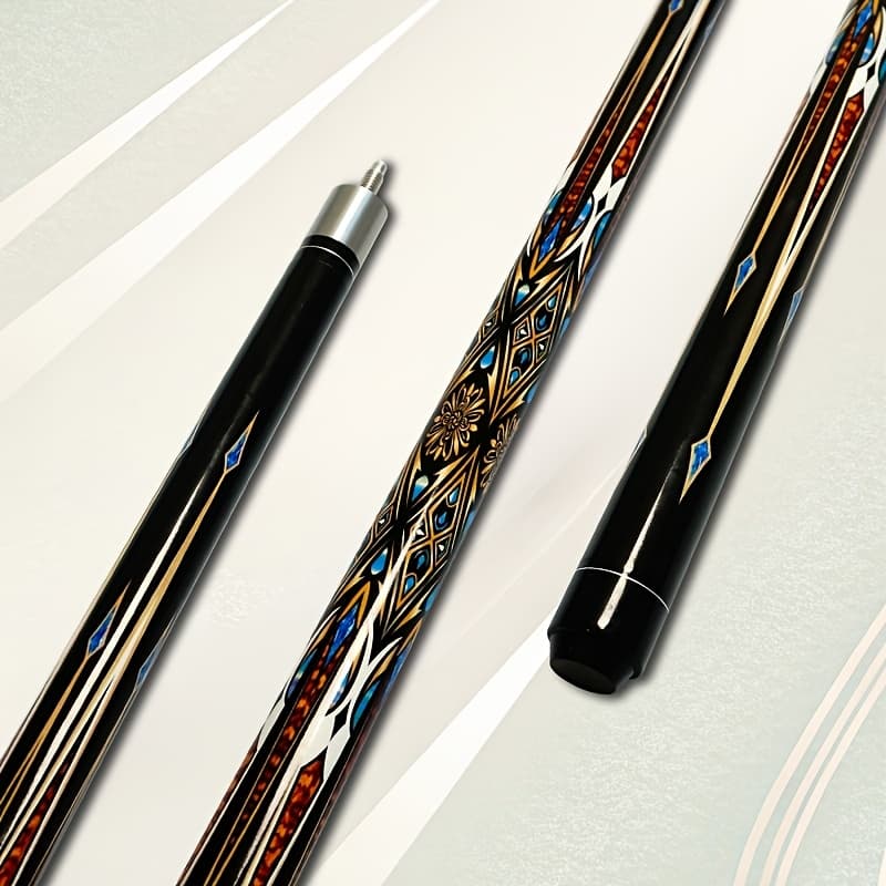 TEMU Vintage 58" Maple Pool Cue, 20oz - Perfect Gift For Dad & Men, Ideal Christmas Present