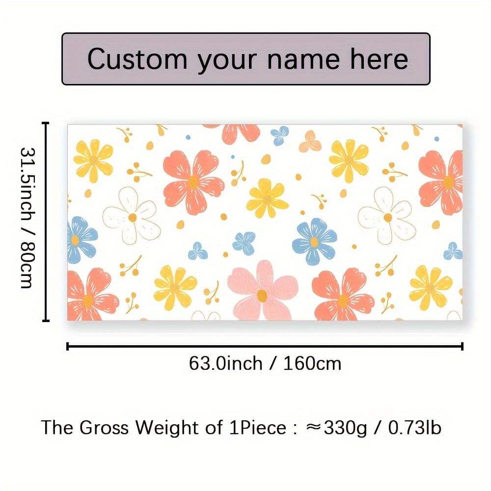 TEMU 1pc, Name Customized Beach Towel, Personalized Super Absorbent Swimming Towel, Comfortable Beach Towel, Fashionable Pool Towel, Beach Accessories, Holiday Essential, Perfect For Men And Women