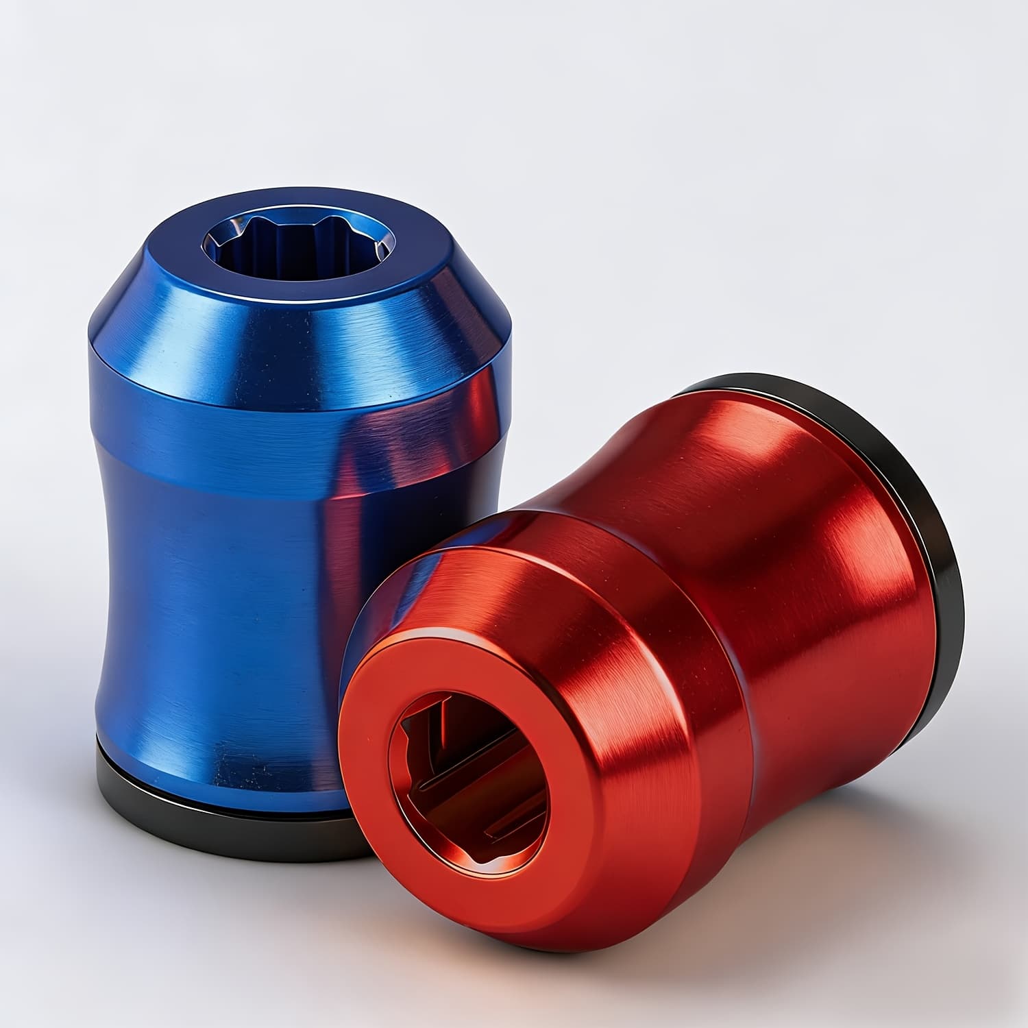 TEMU 2pcs Magnetic Screw Holder, Screwdriver Head Magnetic Ring, Magnetic Bit Holder For Auto Repair, Furniture Assembly, Woodworking And , Red Blue Magnetic Screw Ring