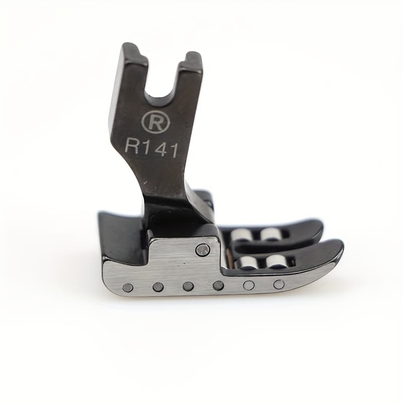 TEMU R141 Roller Presser Foot, Anti-wrinkle Presser Foot For Leather, Industrial Sewing Machine Presser Foot With Wheels, Sewing Machine Accessory