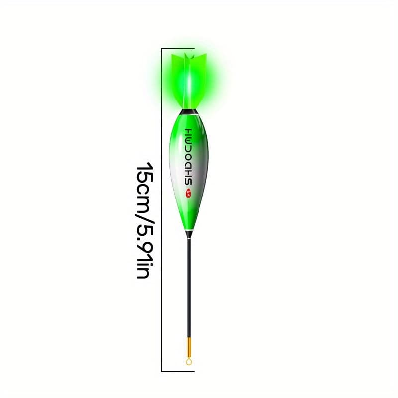 TEMU 1pc Fish Float, Bite-indicating Light-changing, High Visibility, Suitable For Low-light , Sea Fishing, Lure Float, Night Use Float (battery Not Included)