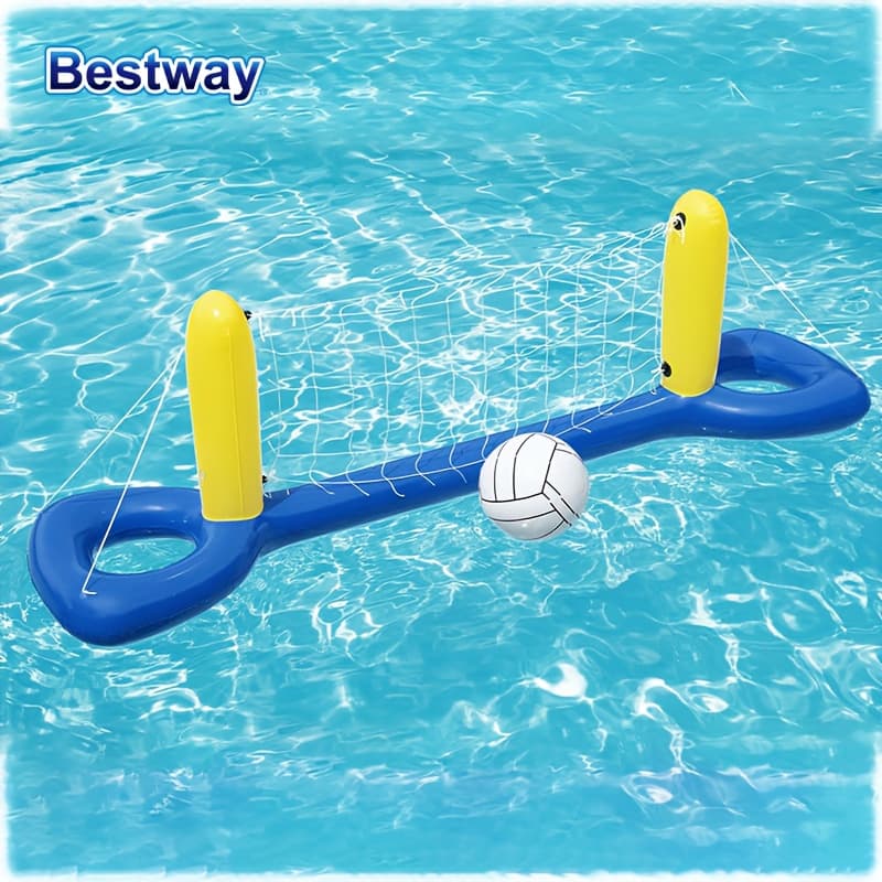 TEMU 52133/52123 Inflatable Basketball Swimming Set, Floating Pool Game, Water Balloon Swimming Set, Inflatable Pool Game, Pool Toys, Water Volleyball Swimming Set