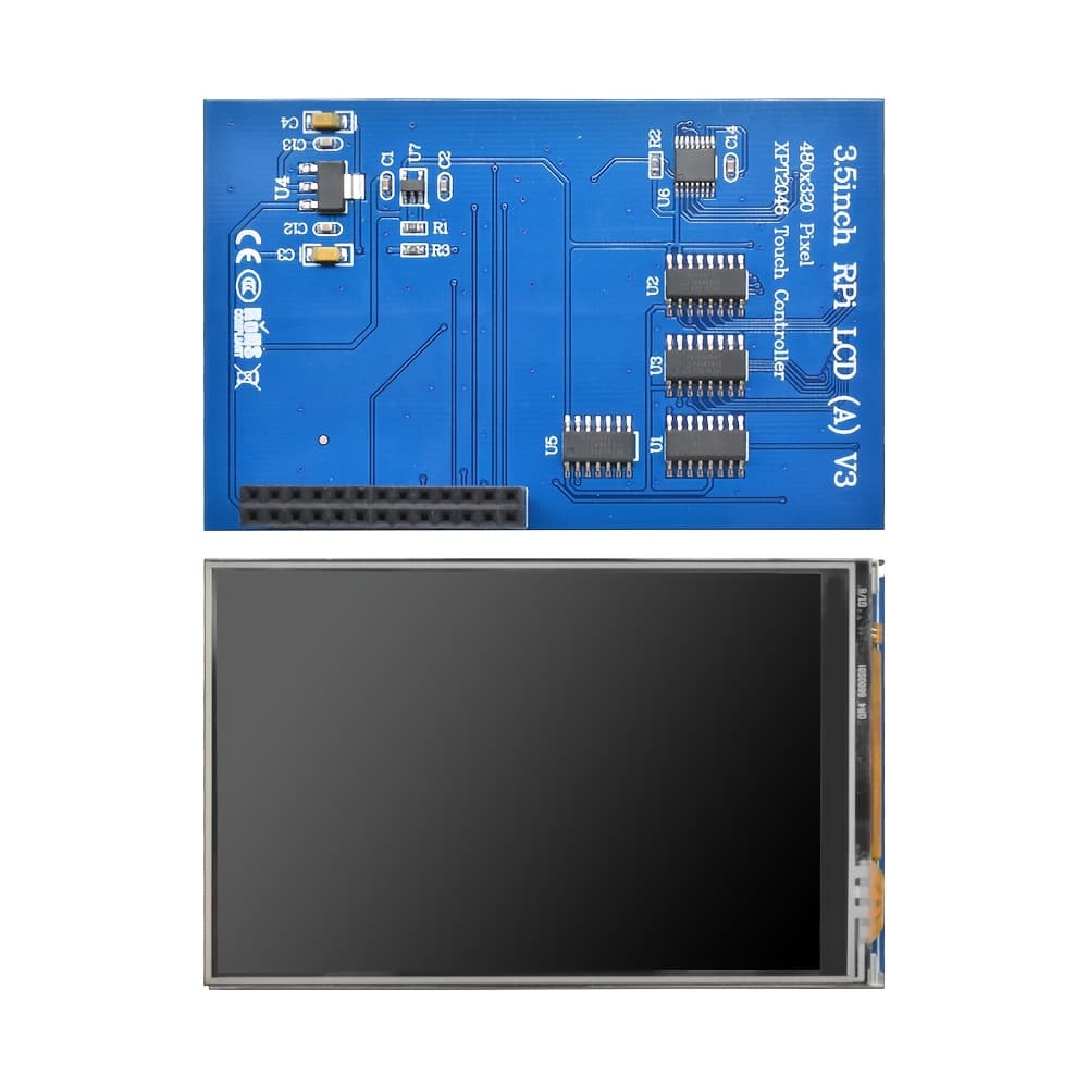 TEMU 1set Multifunctional Professional 3.5-inch Tft Rpi Lcd (a) V3 Raspberry Display Module 480x320- - Versatile