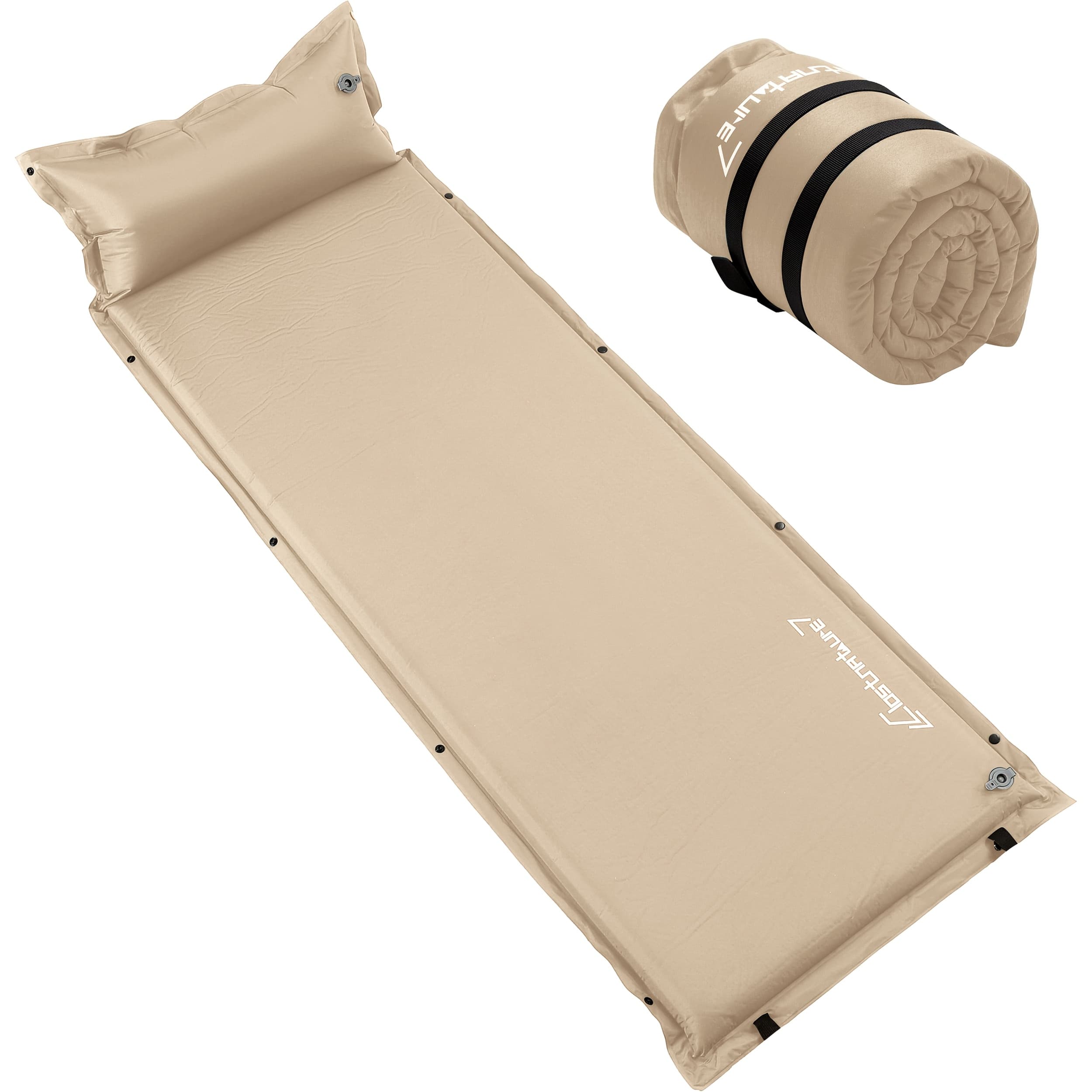 TEMU Self-inflating Sleeping Pad Camping Inflatable Sleeping Pad Inflation Camping Mat Multiple Mats For Tent Camping