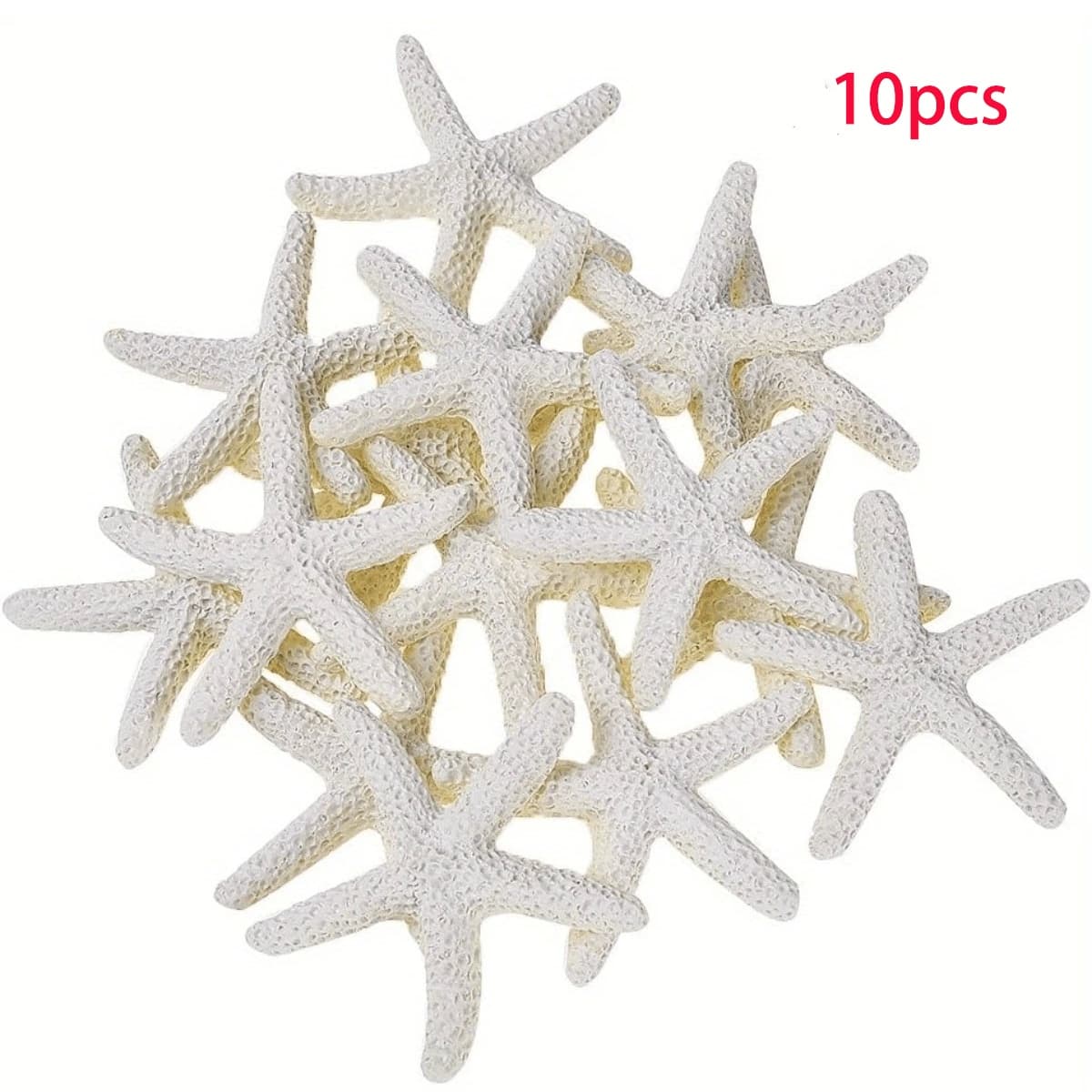 TEMU Stahlo10pcs Resin Starfish Decorations, 1.18 Inch - Weddings, Holidays, Home Crafts, Home Decor Ornaments & Accessories Best Gifts Birthday Graduation