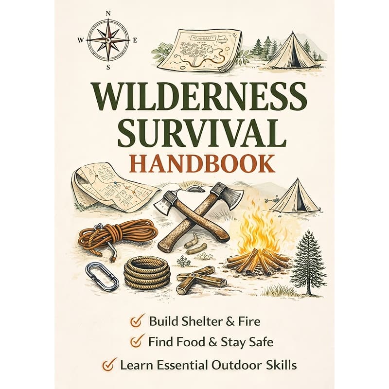 TEMU Bushcraft 101: A Practical Guide To Mastering Wilderness Survival Skills