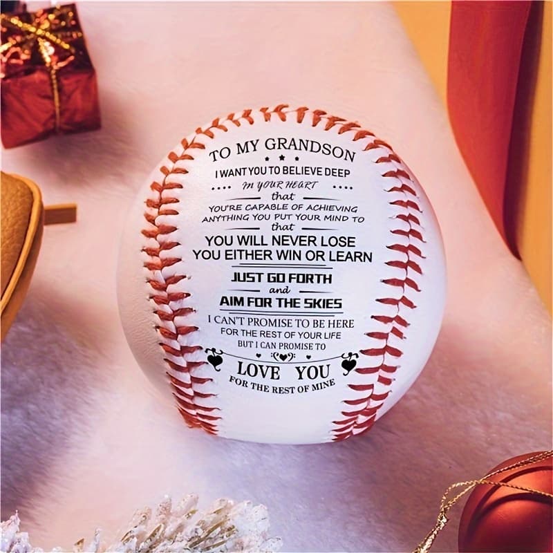 TEMU Baseball Gift For Grandson -