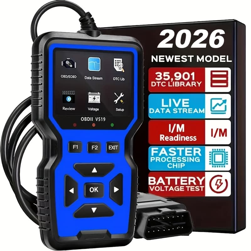 TEMU Universal Obd Ii Can Diagnostic Tool - Advanced Scanner For Car Engine Fault Codes - Read And Erase Error Codes For Vehicles From 1996 With , Without Battery