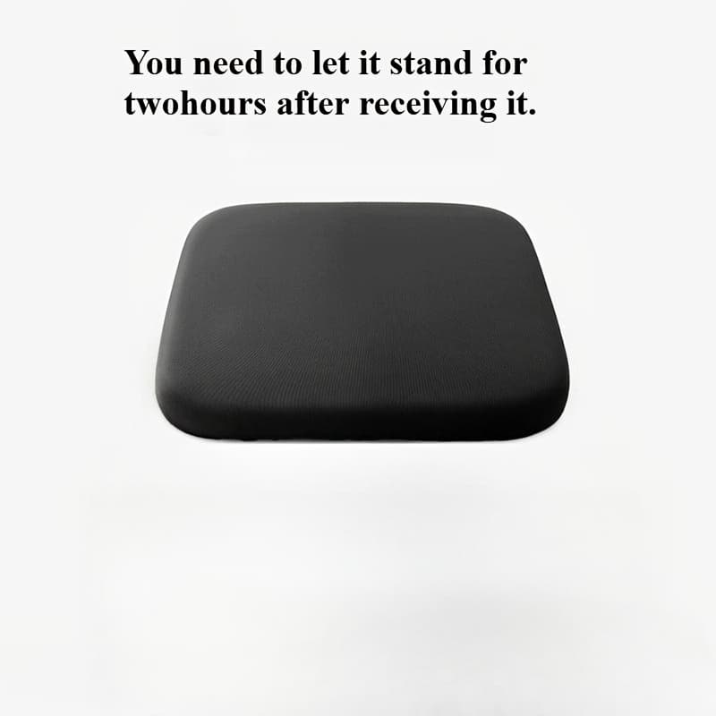 TEMU Seat Cushion, Ergonomic, Slow-rebound, Anti-flattening Design, Suitable For Office Chairs, All Year Round, Square-shaped, An For Gifting