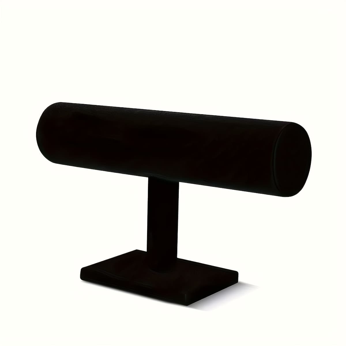TEMU 1pc Bracelet Display Stand Single Layer Velvet Watch Holder For Display, Jewelry Organizer, Watch Presentation Box, Necklace Bracelet Pendant Chain Holder, Watch Display Stand,