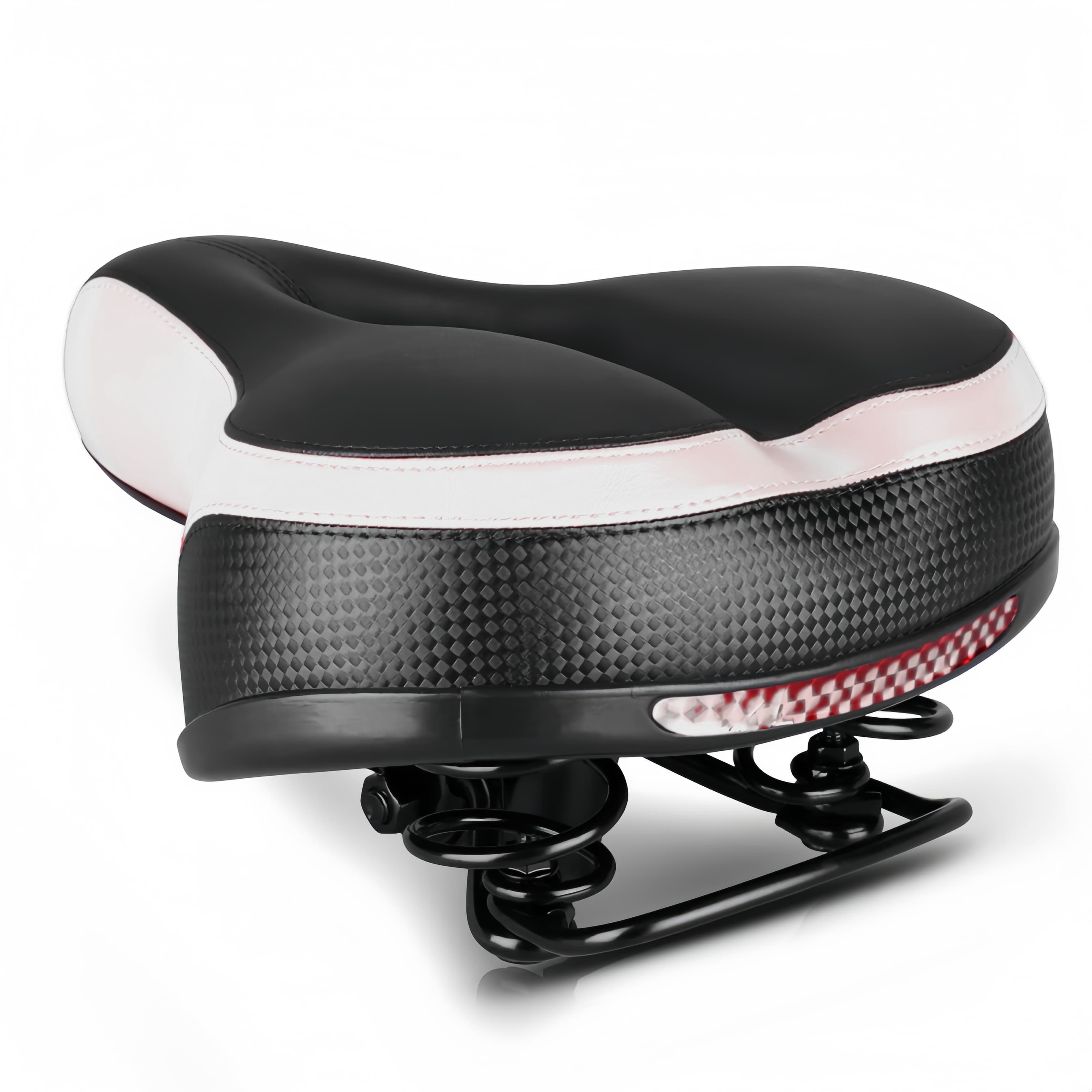 TEMU Big Bike Mountain Bike Seat Widened Softened Thickened Sponge Single Bike Gear
