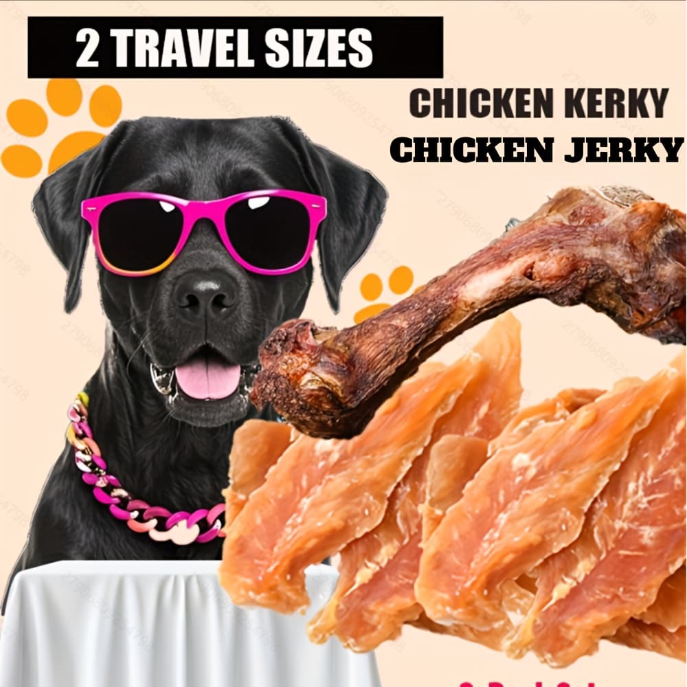 TEMU Triple-flavored , Dog Treats To A -free Chew Made With Real Chicken, Beef And Liver, Long Lasting, High Protein, Dog Chews