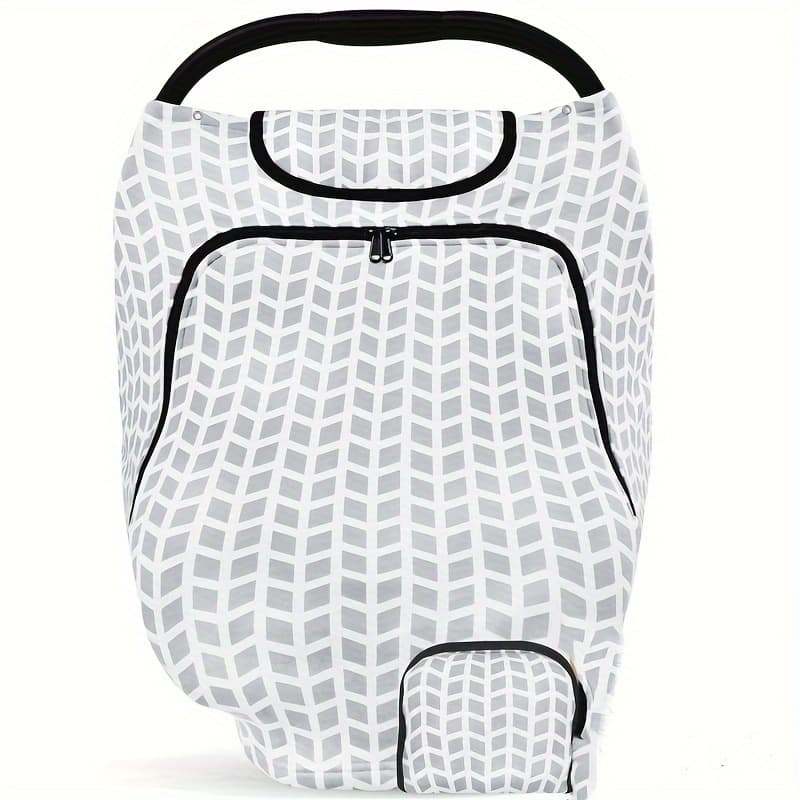 TEMU Car Seat Cover For - Car Seat Canopy For Spring, Autumn, Winter - Universal Car Seat Covers For, Boys, Girls - Breastfeeding Nursing Cover - Carseat Cover, Items, Necessitied
