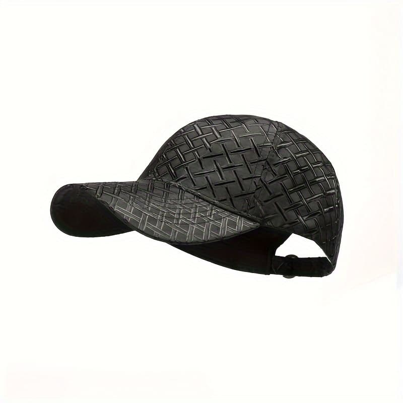 TEMU Men Outdoor Black Baseball Hat
