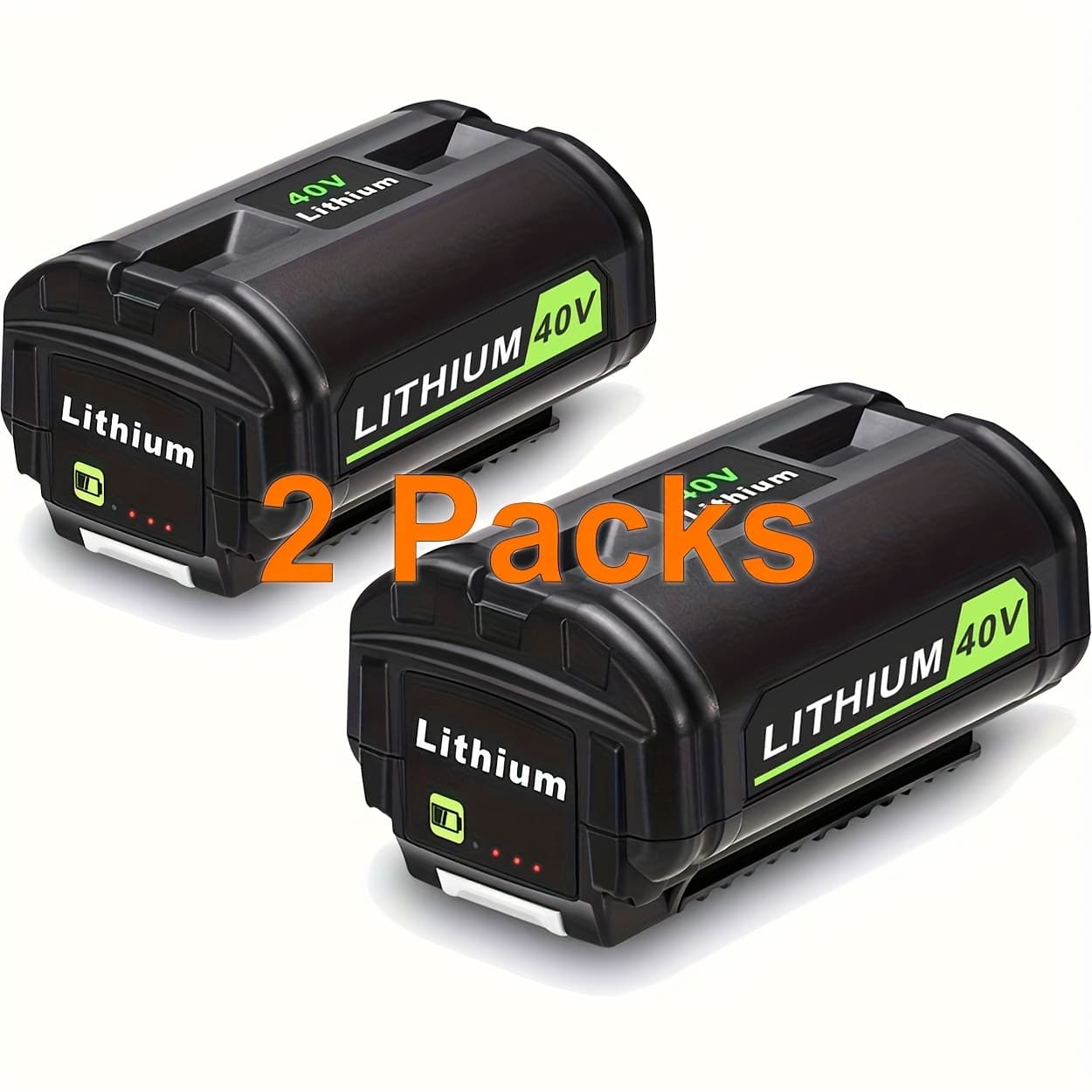 TEMU Replacement 6.0ah 40v Battery For Ryobi Tools, Compatible With Models Op4040, Op4026, Op4030, Op4050, And Op4060a, Designed For Ryobi' Volt Cordless Lithium-ion Battery Packs