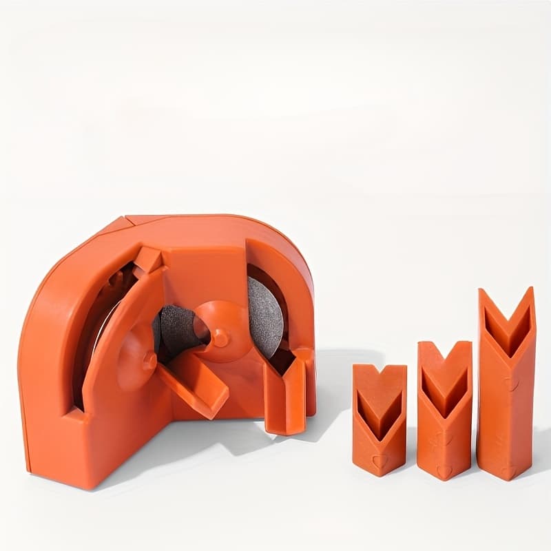 TEMU 1 Drill Bit Sharpener, Manual Electric Drill Grinding, Portable Sharpening Tool, Suitable For Drill Bits, Plastic Material Without Electricity