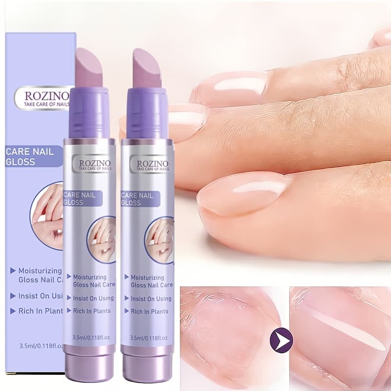 TEMU 2pcs Strength Nail Serum Pen, For Damaged And Yellow Nails, Cuticle Care Oil With Oil And Honey, Strengthening For Nails, Portable And Nail Moisturizer, 3.5ml/ 0.118fl.oz