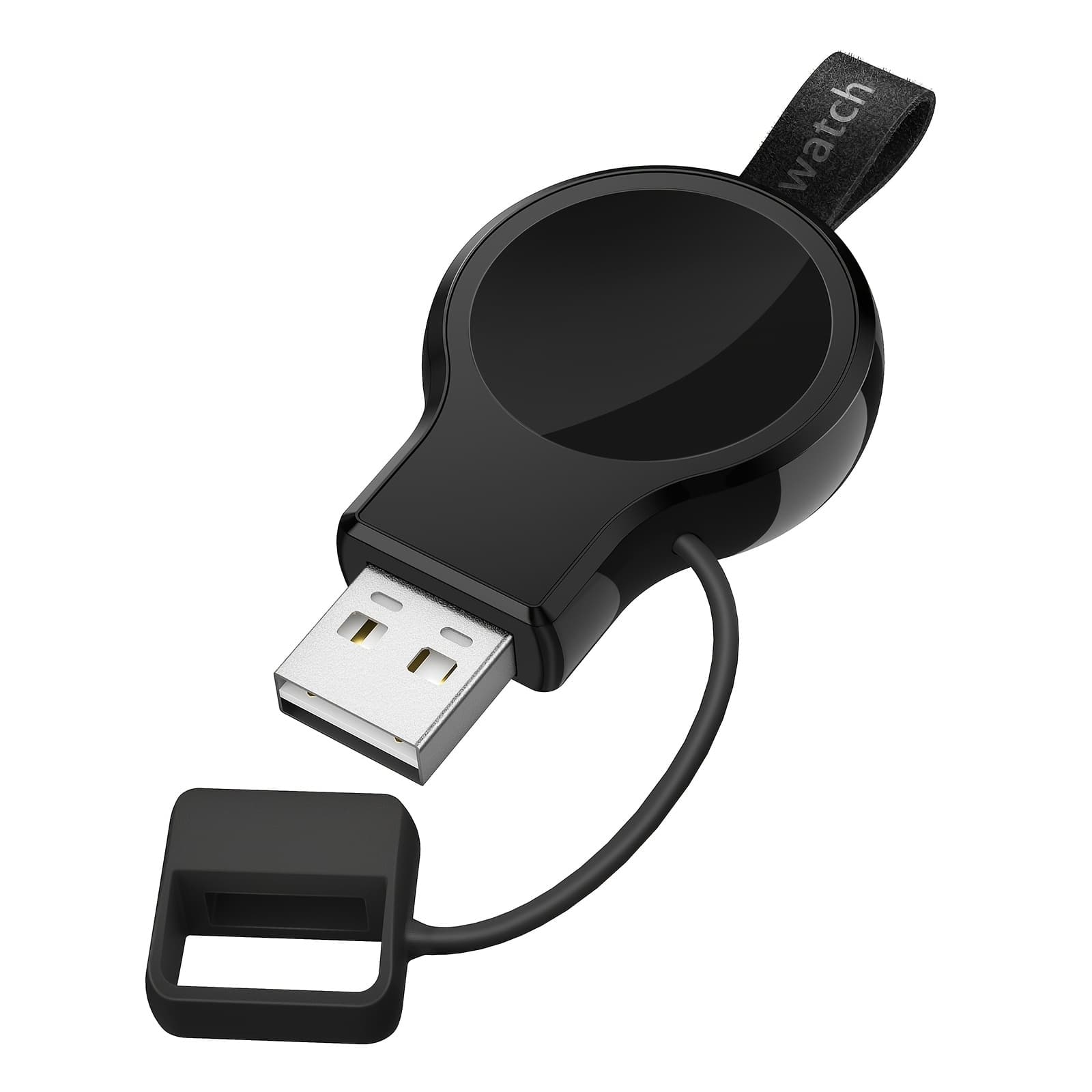 TEMU For , Portable Usb Wireless Charger Fast Charging Magnetic Cordless Car Travel Charger For Iwatch Series 6 5 4 3 2 1 Se Ultra 2 Ultra