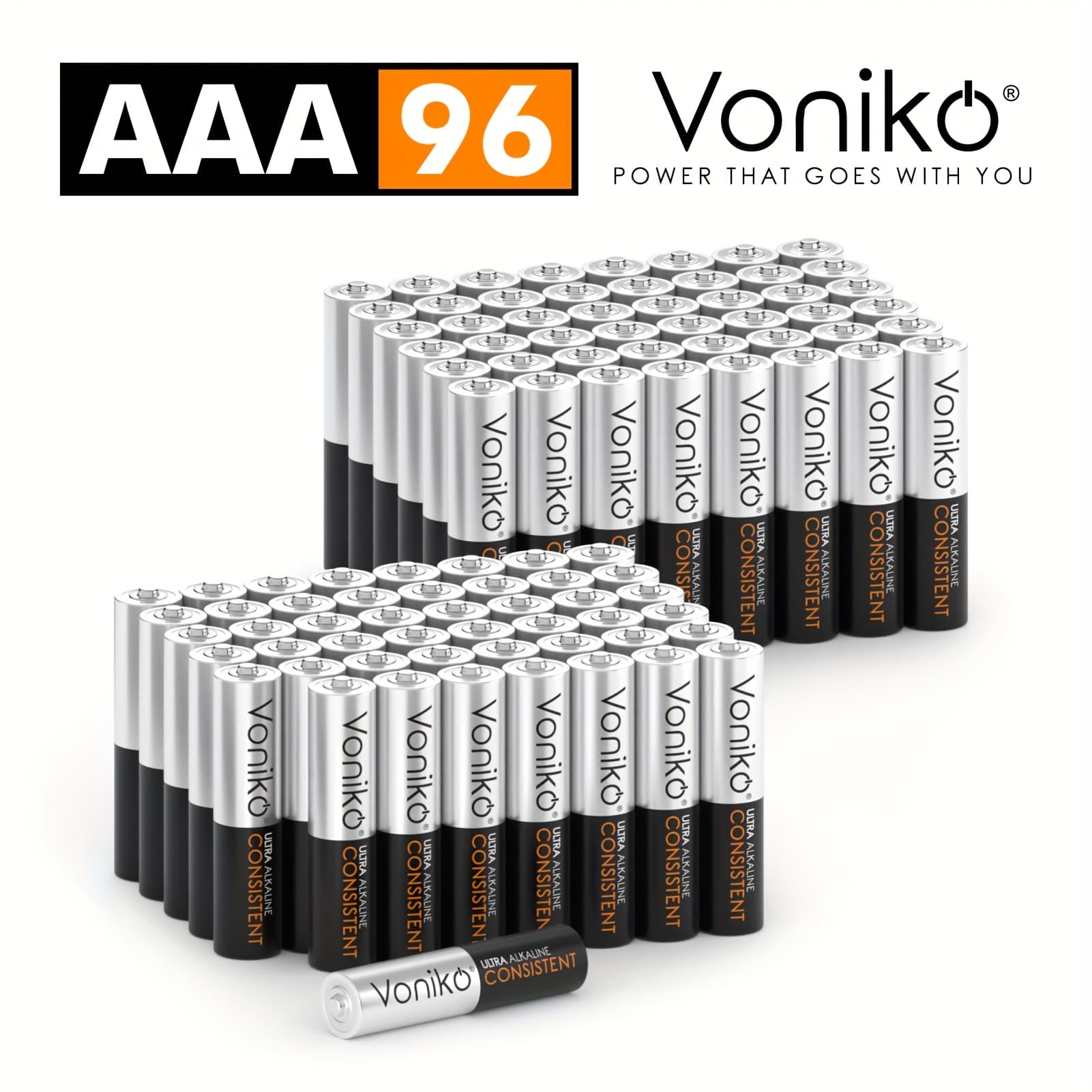 TEMU Aaa Batteries - Batteries Pack (96 Cells) | Leakproof 1.5v High Power, Ultra-long Lasting For Cameras, Remotes,,, Flashlights | 10-year (pre- For Opening)