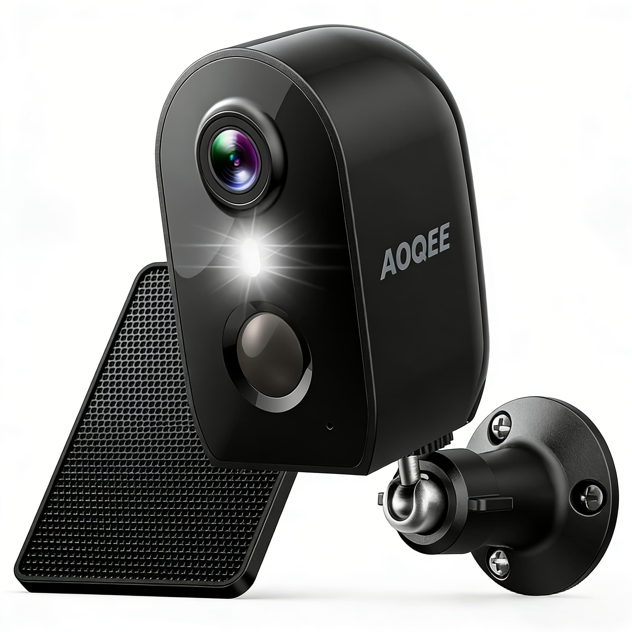 TEMU Wansview Solar Powered Security Camera Outdoor, Long , 2.4ghz Wifi For Home Surveillance, No Wiring Required,