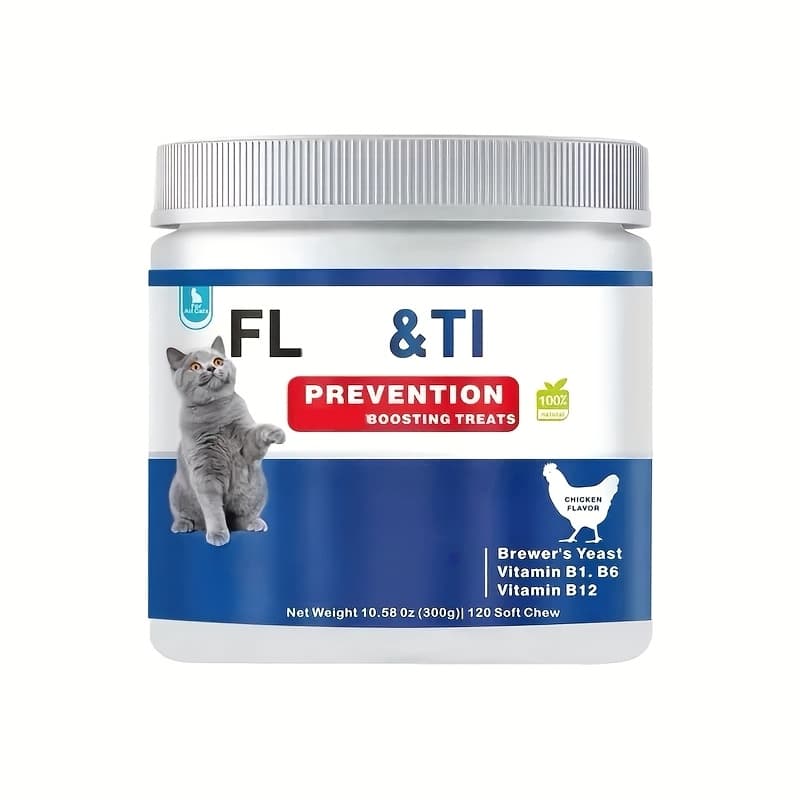 TEMU Cat Prevention Soft Chewable Tablets, Cat Nutritional Supplements, Chicken-flavored Supplementary Snacks, Pet Nutritious And , Suitable For Cats Of All Ages