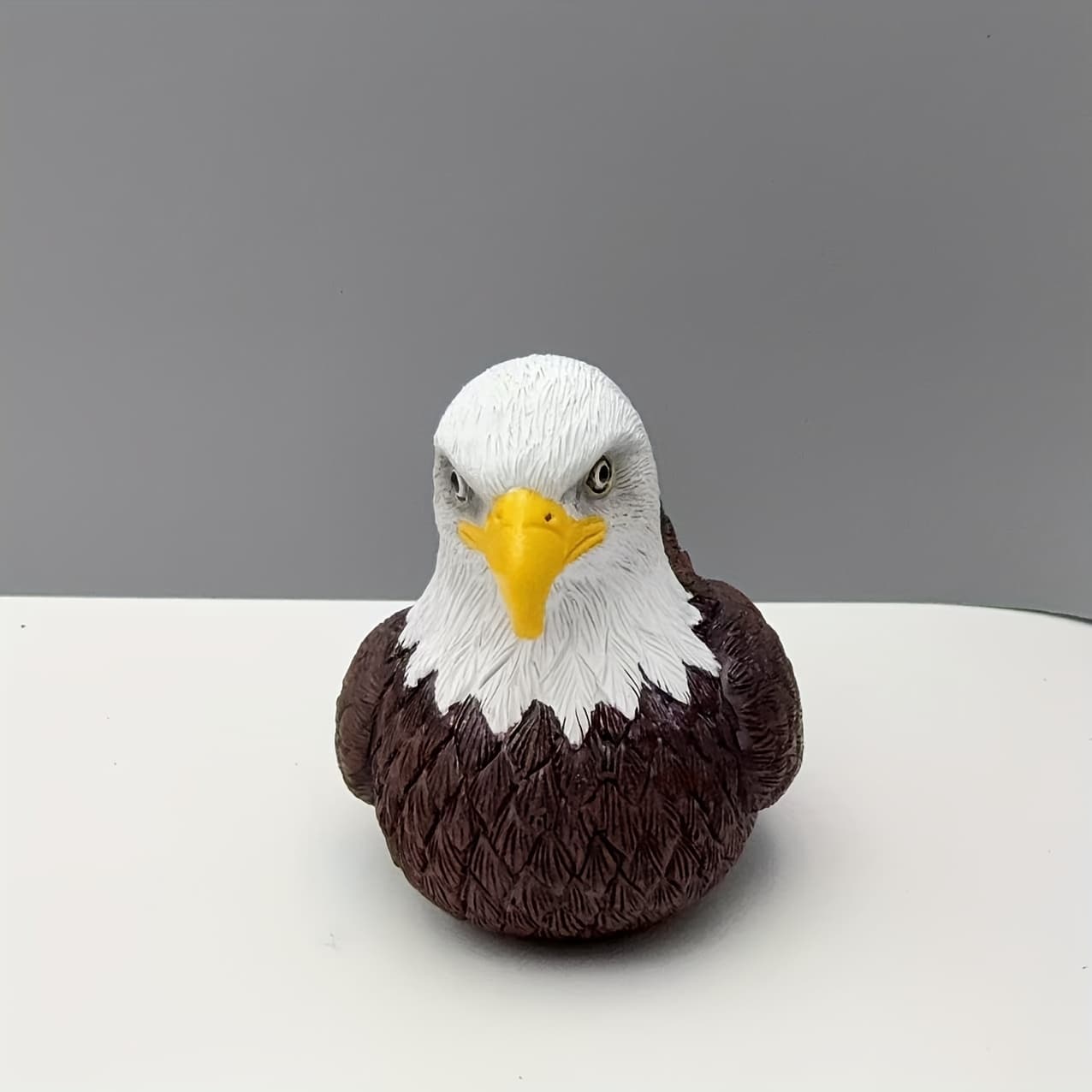 TEMU Cross-border New Whimsical Duck, White-headed Duck, Courtyard Ornament Desktop Ornament Resin Craft