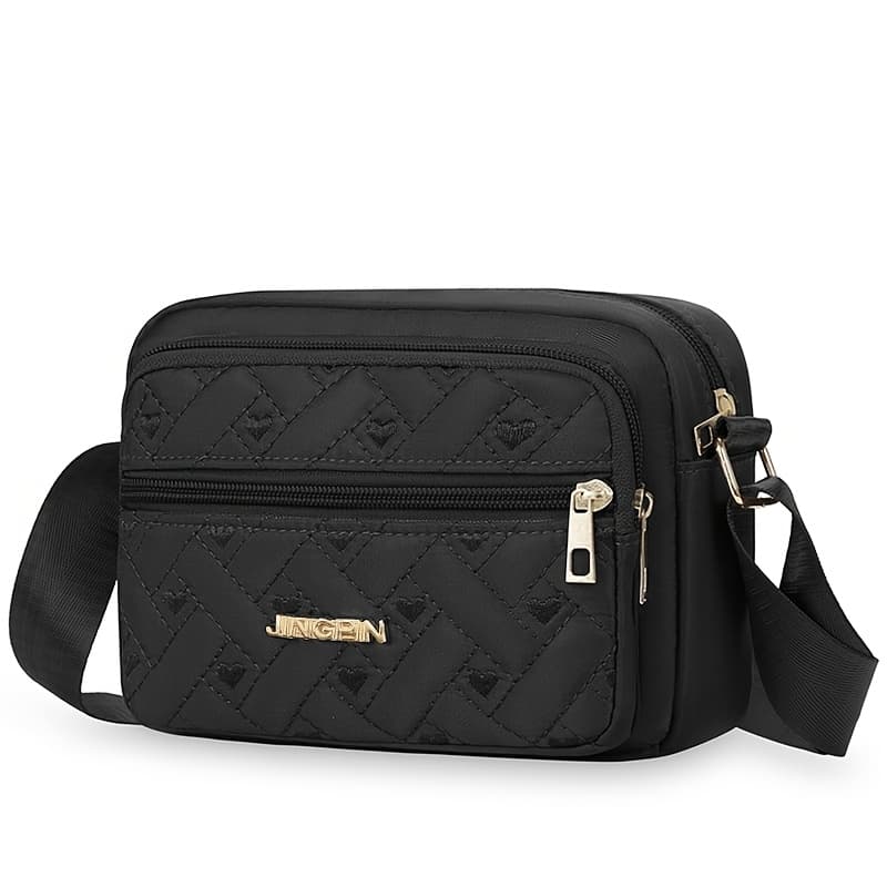 TEMU Neutral Square Bag Messenger Bag Lightweight And Bag Leisure Small Bag [random Zipper ]