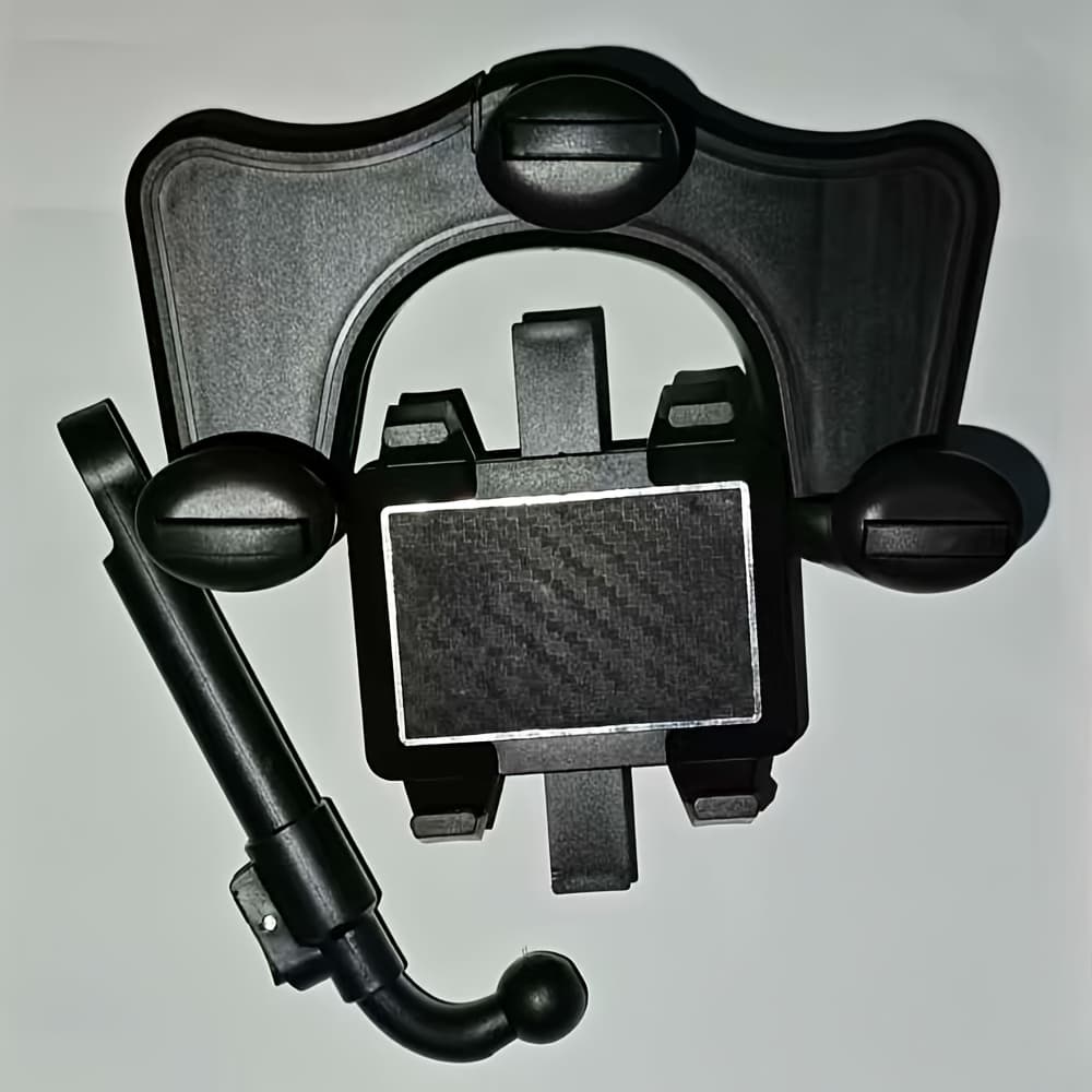 TEMU Rearview Mirror Phone Mount, , Compatible With And Use, 360 Degree, Rotatable, Retractable Multi-functional Universal Style