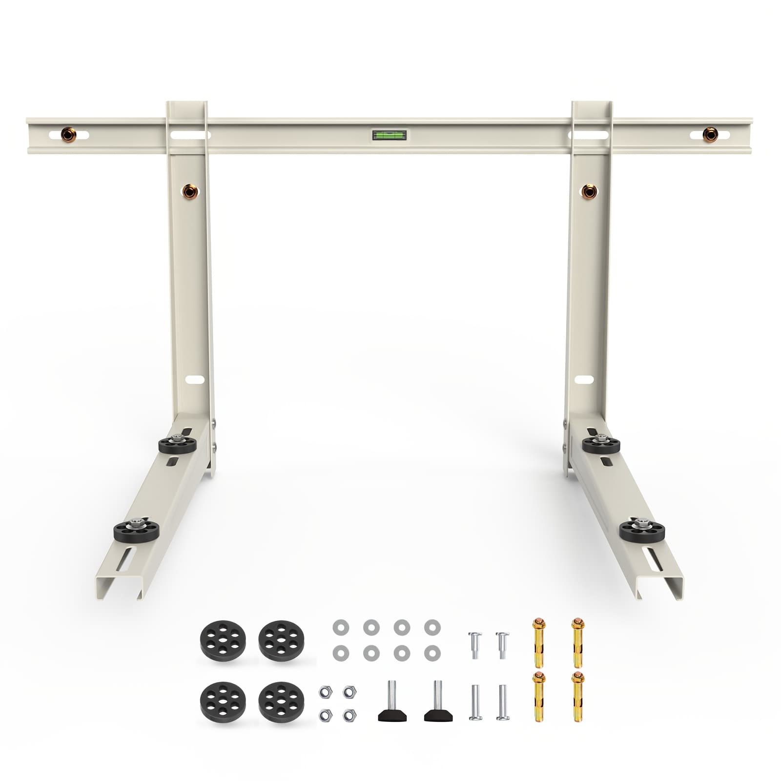 TEMU Outdoor Wall Bracket - Mini Split Ac Mounting Brackets - Ductless Air Conditioner Wall Mount - Support Brackets For Unit, , Mini , Hvac And More (9000-36000 Btu)