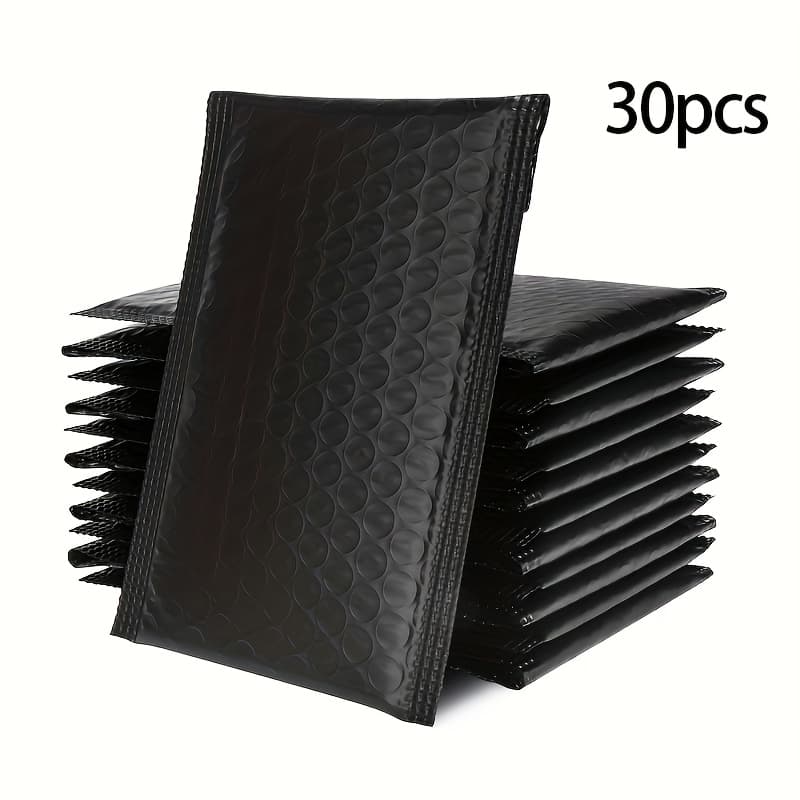 TEMU Black Bubble Mail, Padded Polyethylene Bubble Mail, Small Business Packaging, Shipping Envelopes, Packaging Bags, Padded Envelopes, Mailing Envelopes, Shipping Supplies