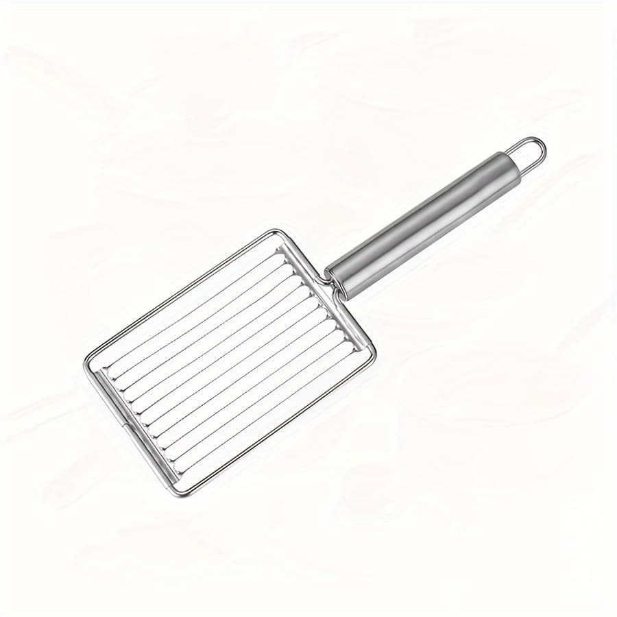 TEMU Stainless Steel Fruit And Vegetable Slicer Tomato Flower Egg Cutting Tool With Handle