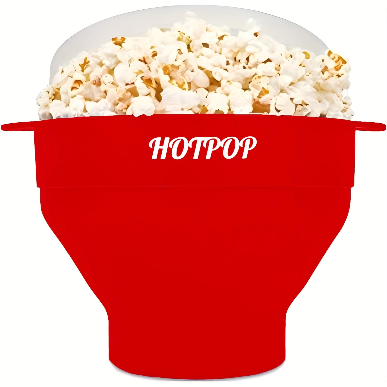 TEMU 1set Microwave Popcorn Maker, Popcorn Maker, Foldable Bowl Bpa Free And Dishwasher Safe 10 Colors From Red