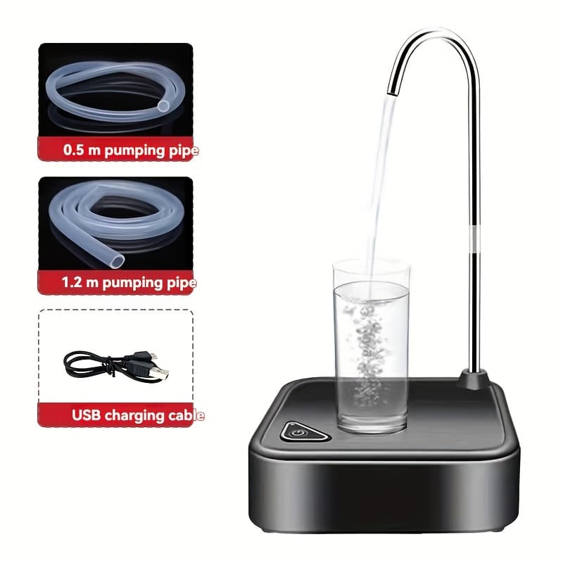 TEMU Portable Electric Water Pump - Automatic Hands- Dispenser With One- Operation, Bucket-fill Suitable For Camping, Picnic, Emergencies - Compact Water Pump For, Rv, Outdoor Use